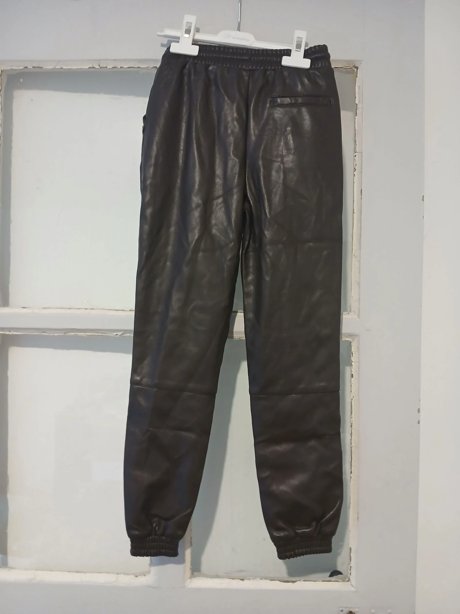 Leren imitatiebroek – photo 5